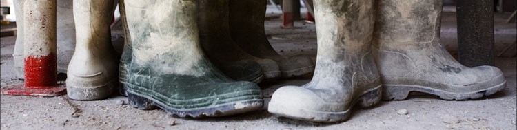 Pairs of wellies