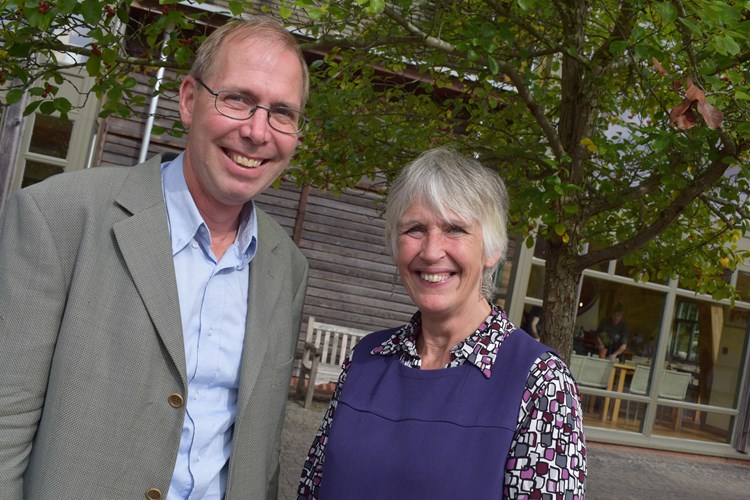 Peter Plate and Liz Bowles