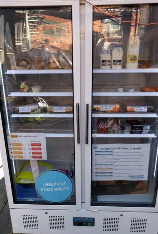 the fridge from The People's Fridge