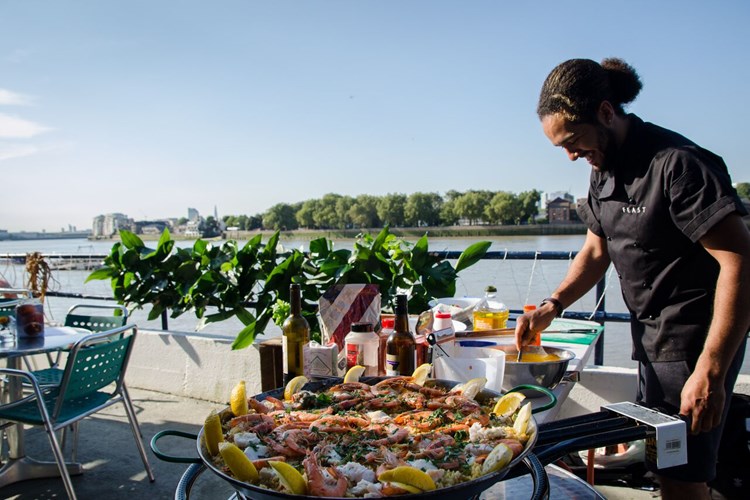 seafood by the seashore