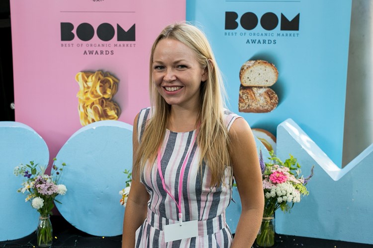Rosie Birkett at the Boom Awards