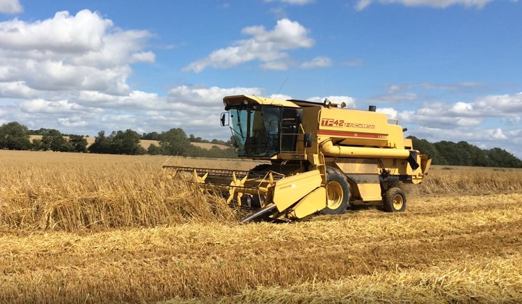 combine harvester