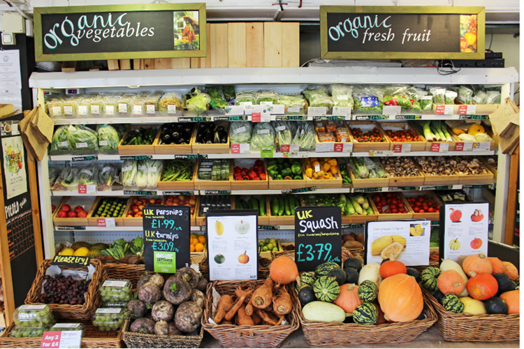 Better Food Company Organic Retailer Shelves Of Food
