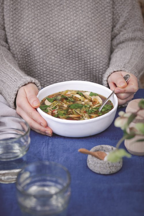 chicken broth soup