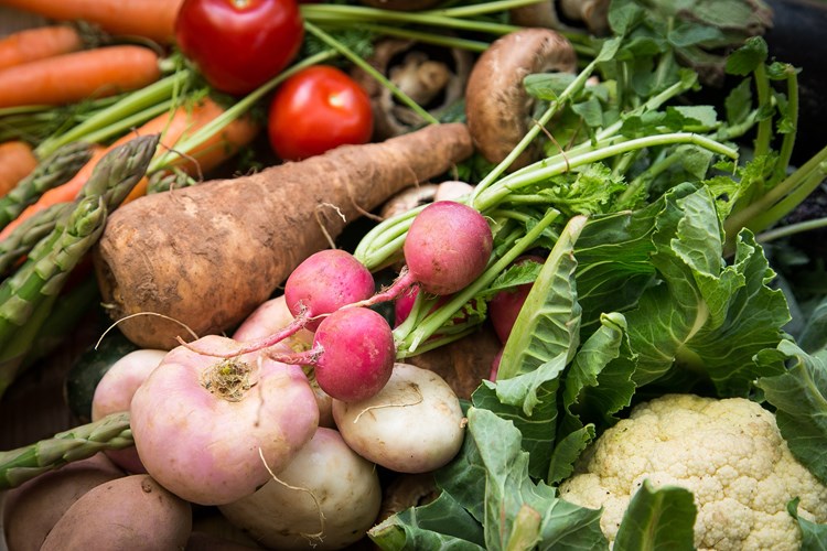 organic vegetables