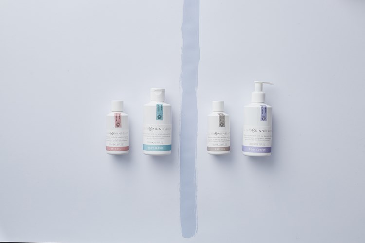 Kinn Living skincare products