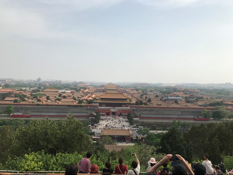 View of the Forbidden City