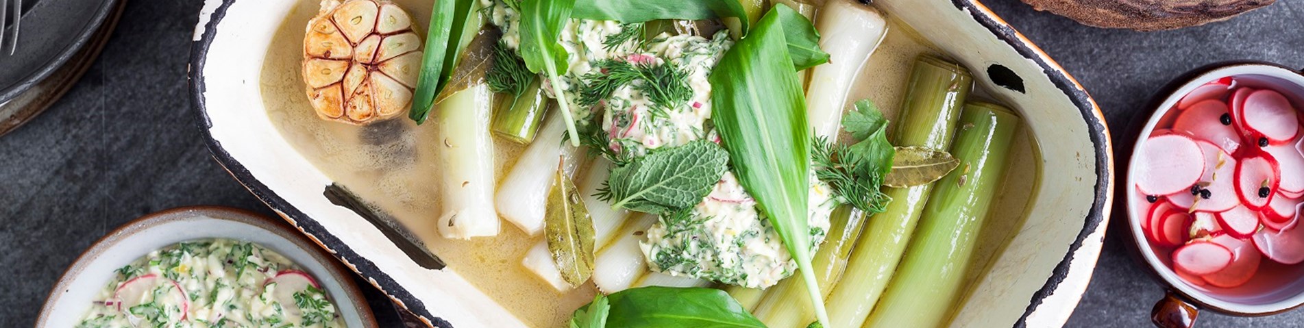 Leek & Ramson Gribiche Recipe