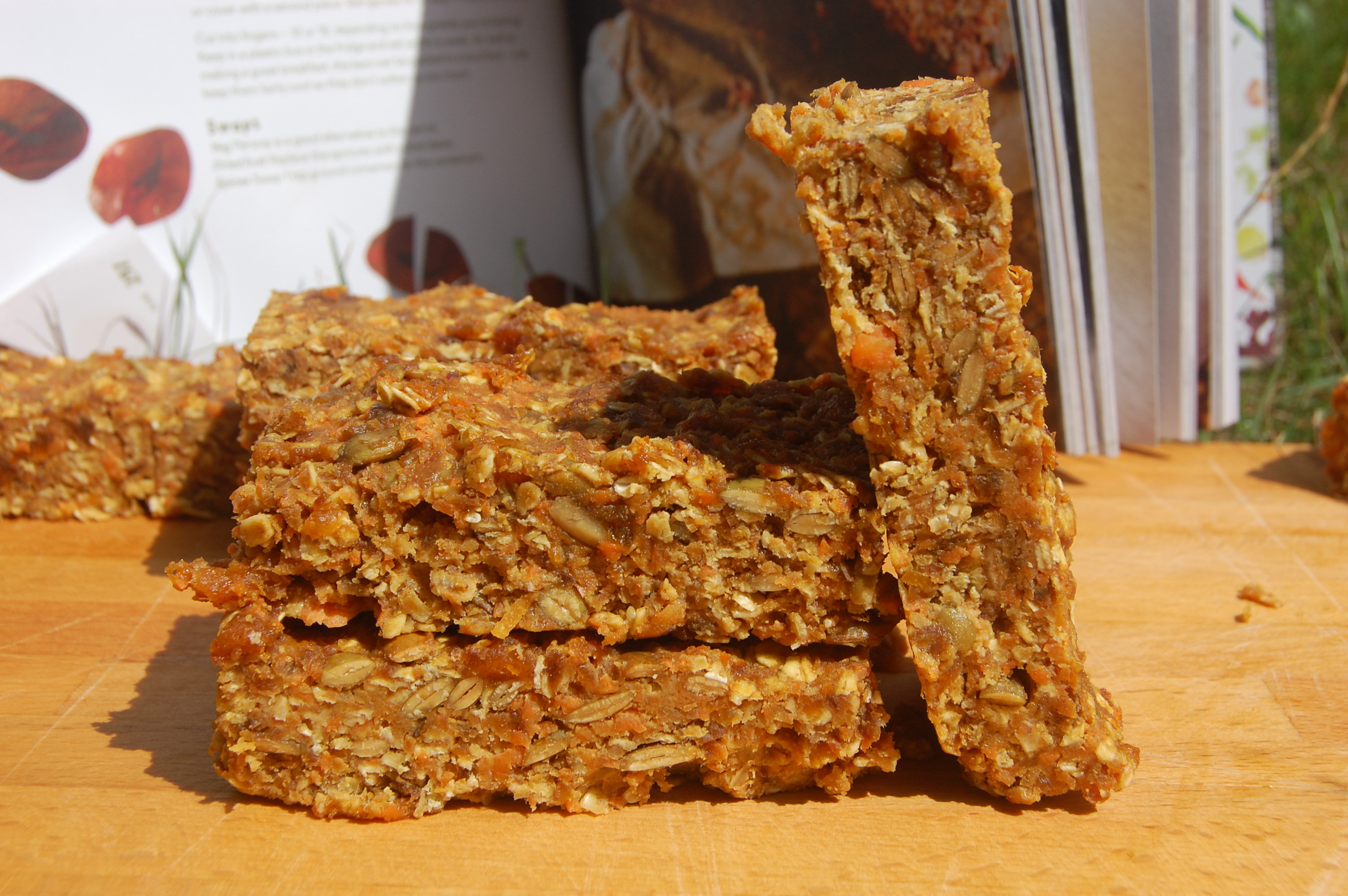No-Bake Carrot Cake Bars