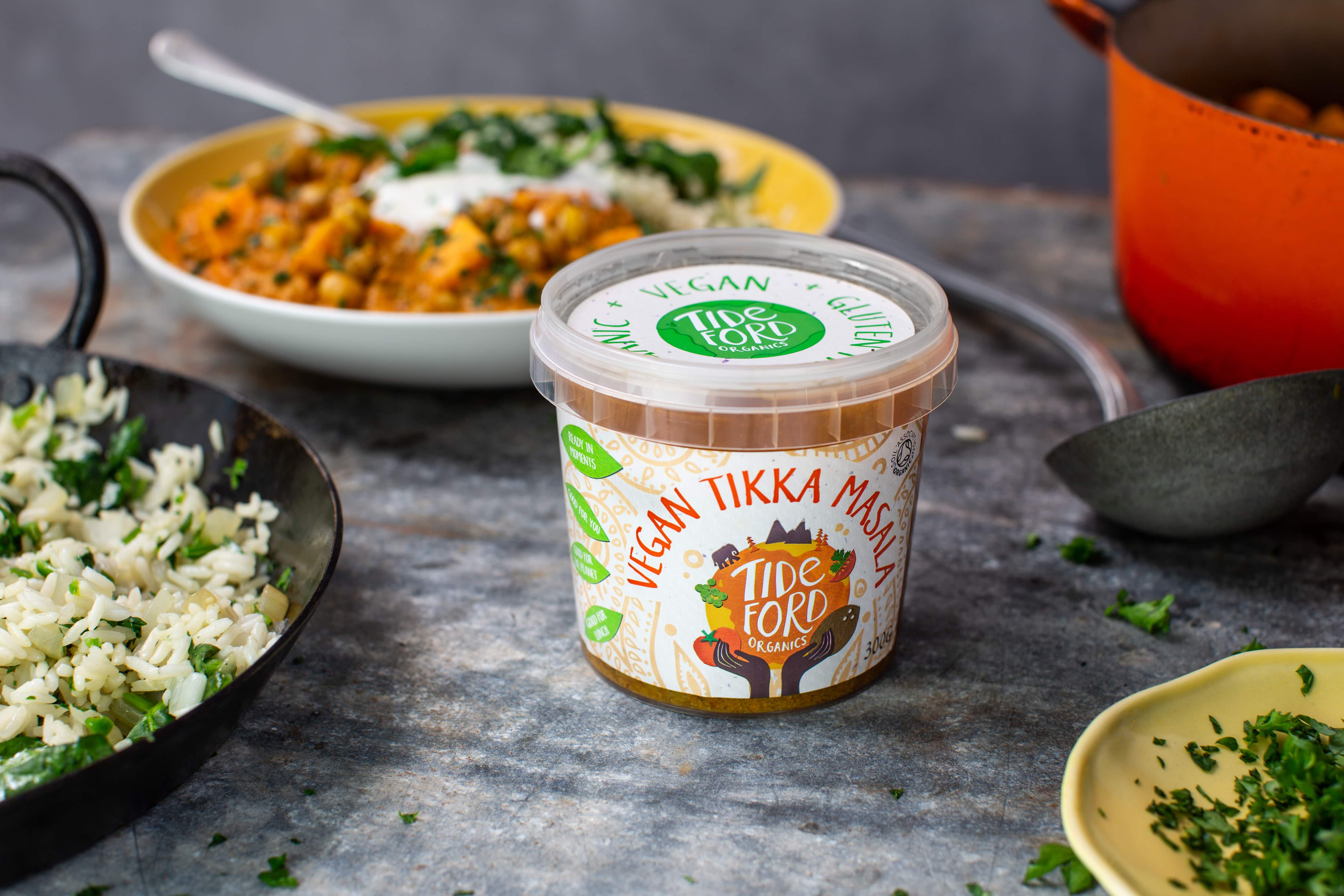 Chickpea and Sweet Potato Tikka Masala