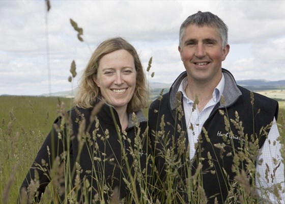 Sascha and Hugh Grierson