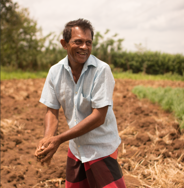 farmer in Sri Lanka