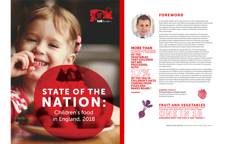 Children's food in England: State of the Nation Report