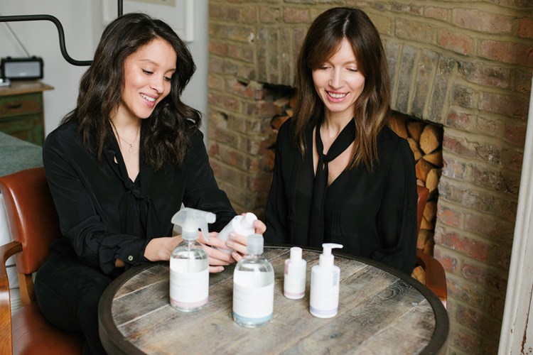 Marie and Sophie Lavabre Barrow, founders of Kinn Living