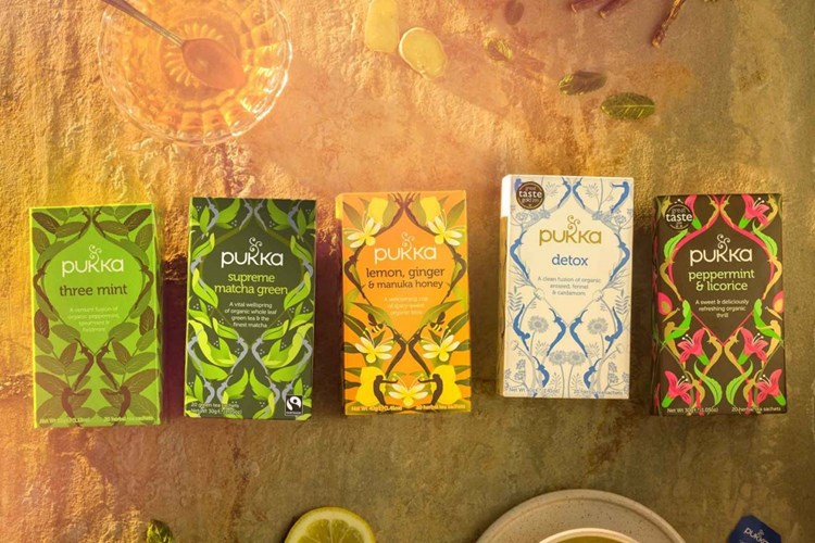 Pukka Herbs tea range