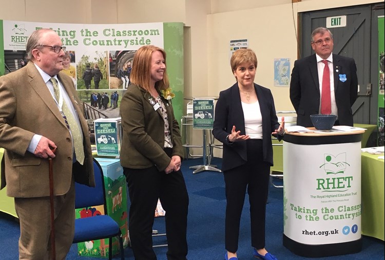 First Minister Nicola Sturgeon