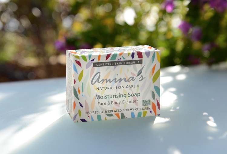Amina Skincare organic bar soap