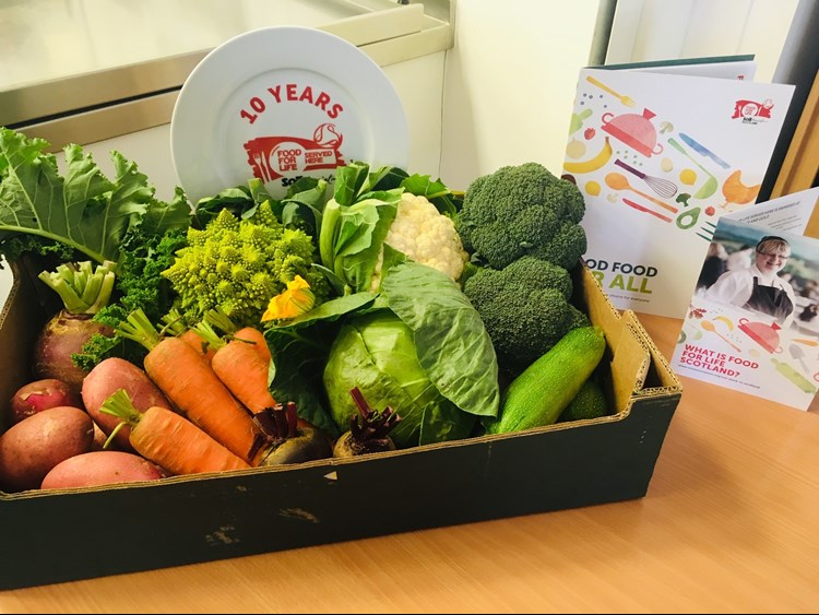 food for life and veg box