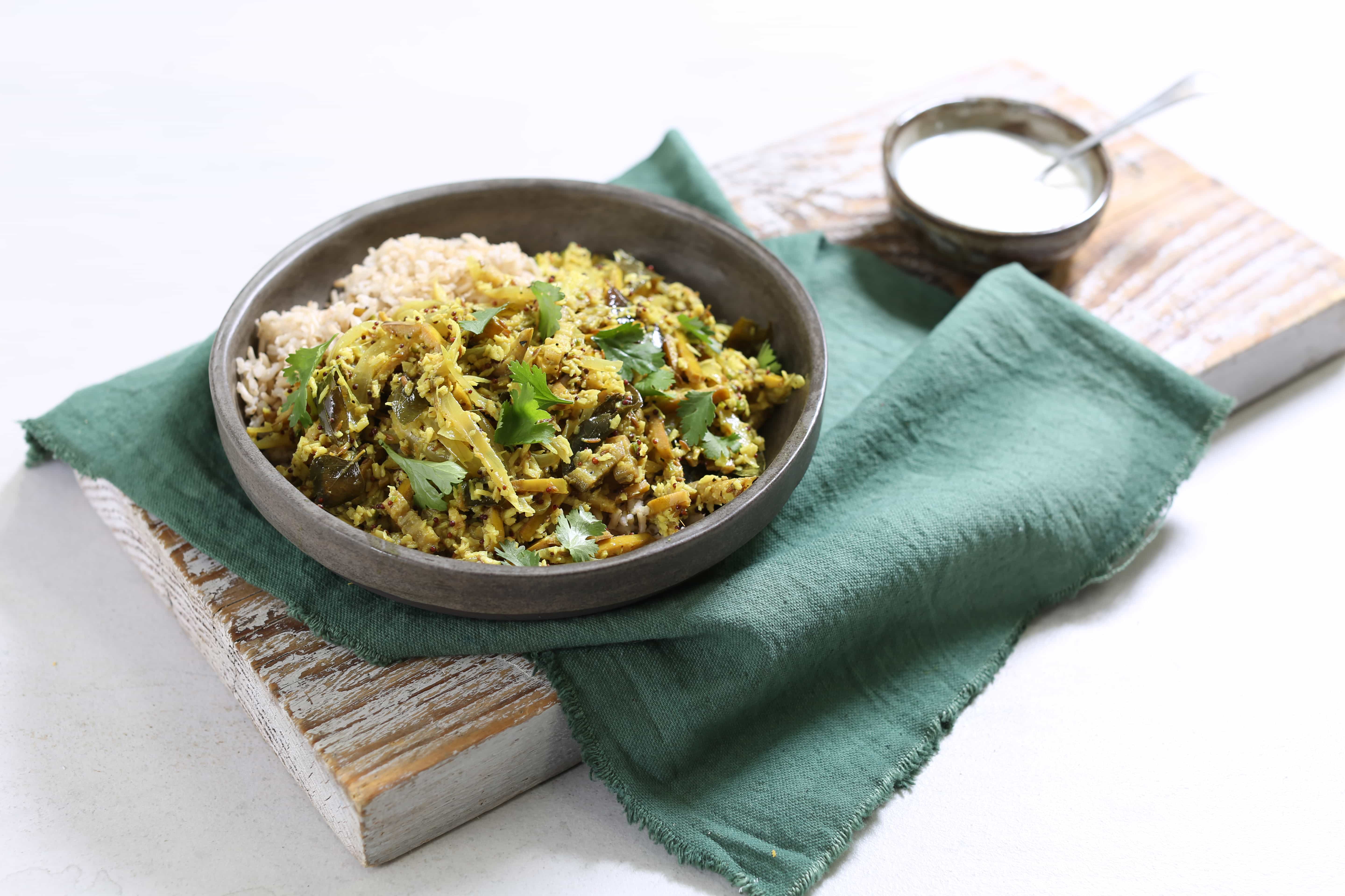 Banana Skin & Coconut Curry