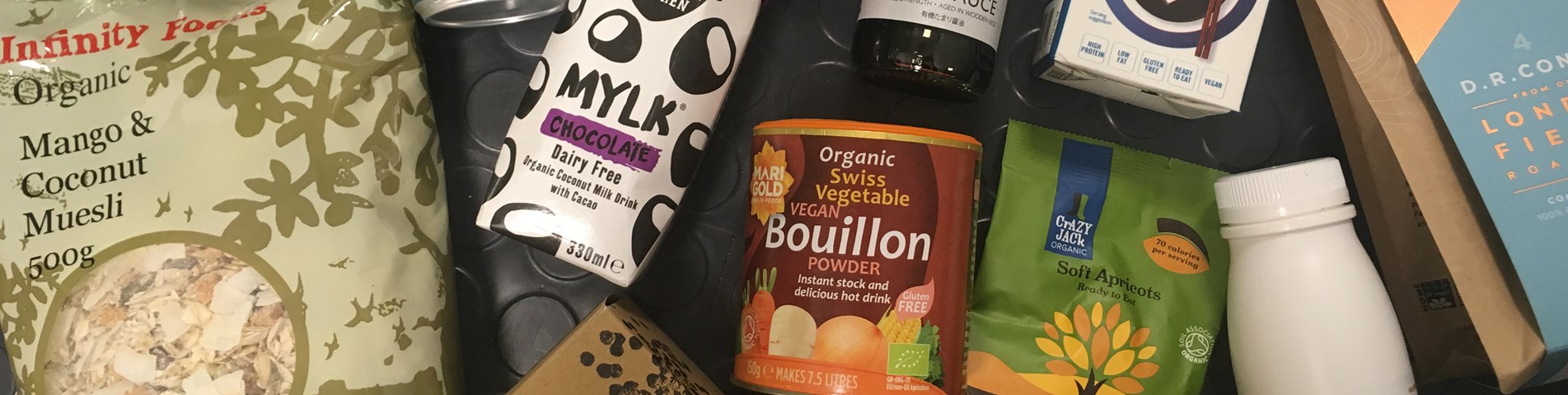 Labelled food and drink products.JPG