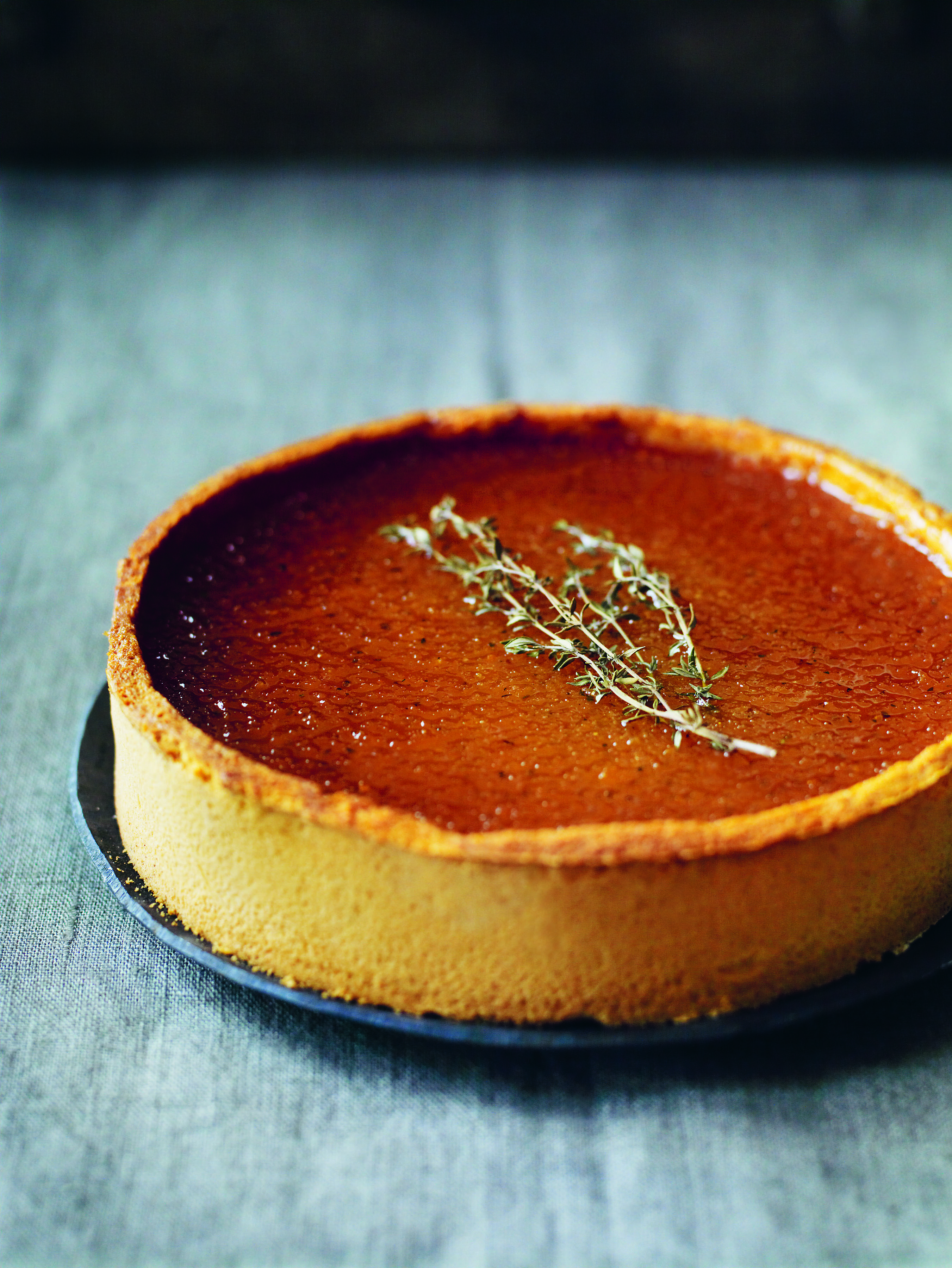 Thyme & Orange Treacle Tart