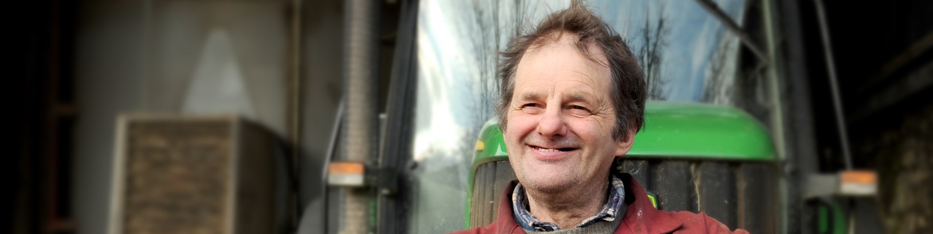 Happy farmer