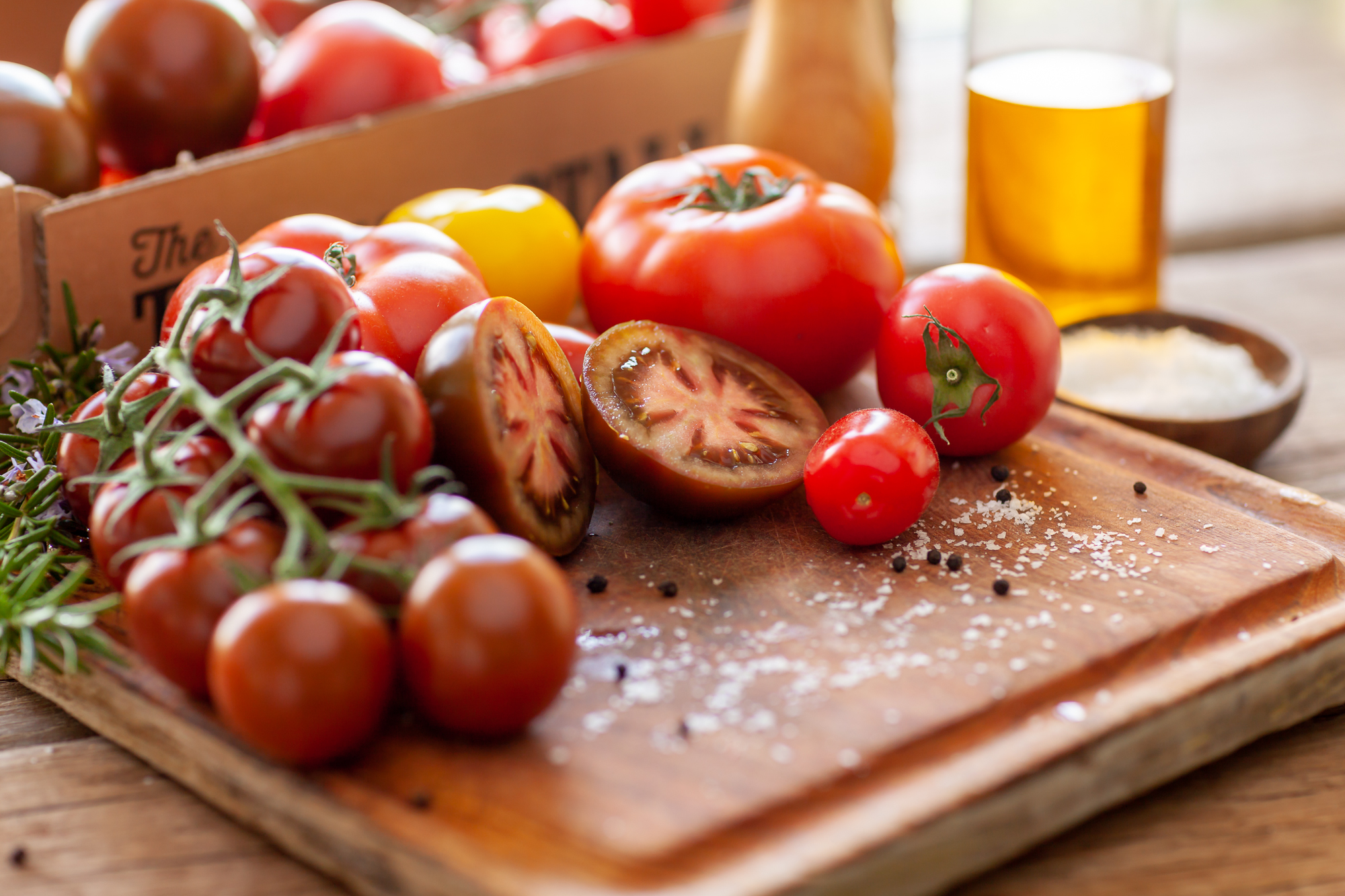 Easy 'Veg Drawer' Tomato Salad