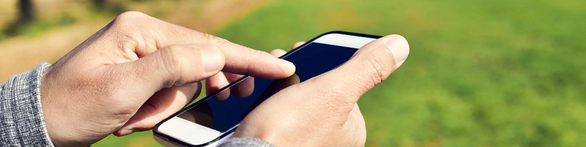 Phone in hand