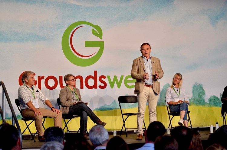 Soil centre stage at Groundswell political debate - but disappointment over Food Strategy