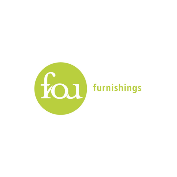A logo reading 'fou furnishings'