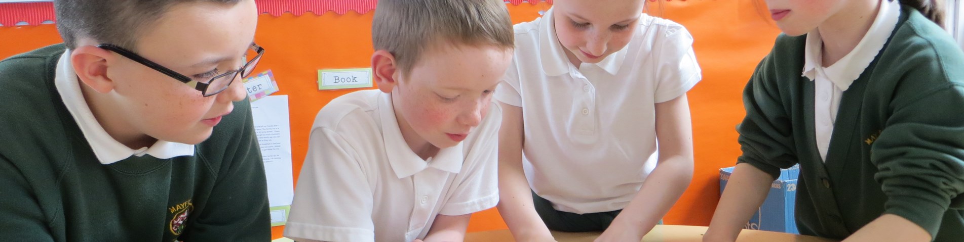 Food for Life Scotland Mayfield Primary School North Ayrshire oatcake workshop Scotland children making oatcakes in classroom.jpg