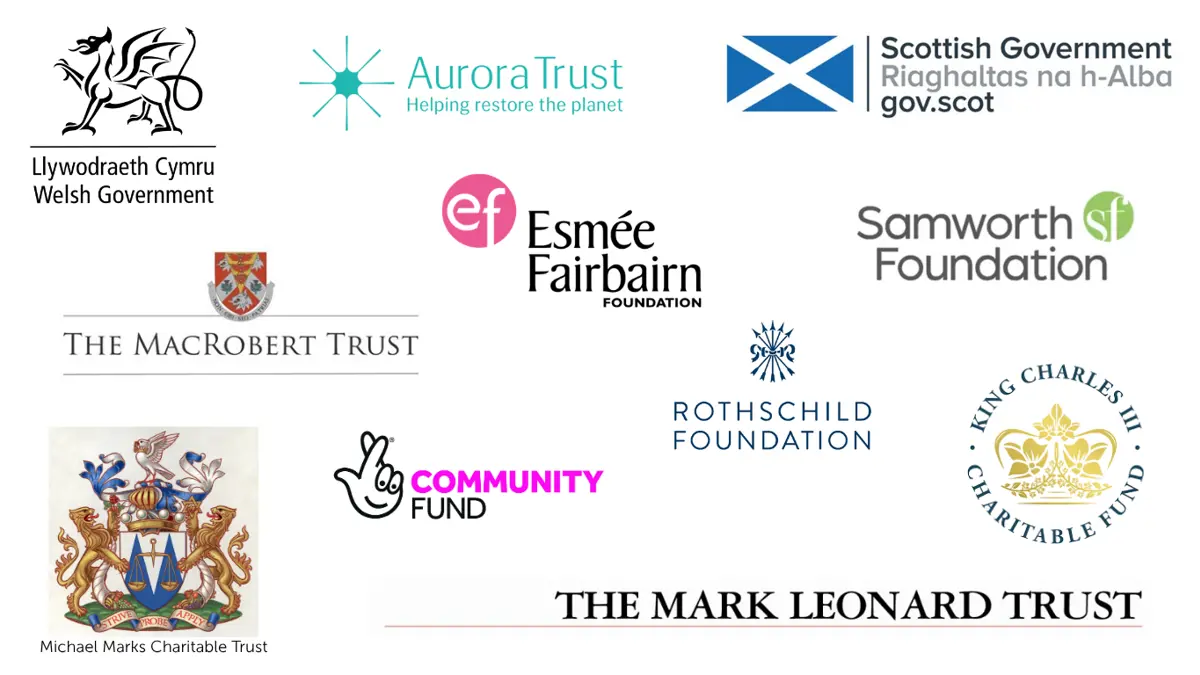 Images of funder logos