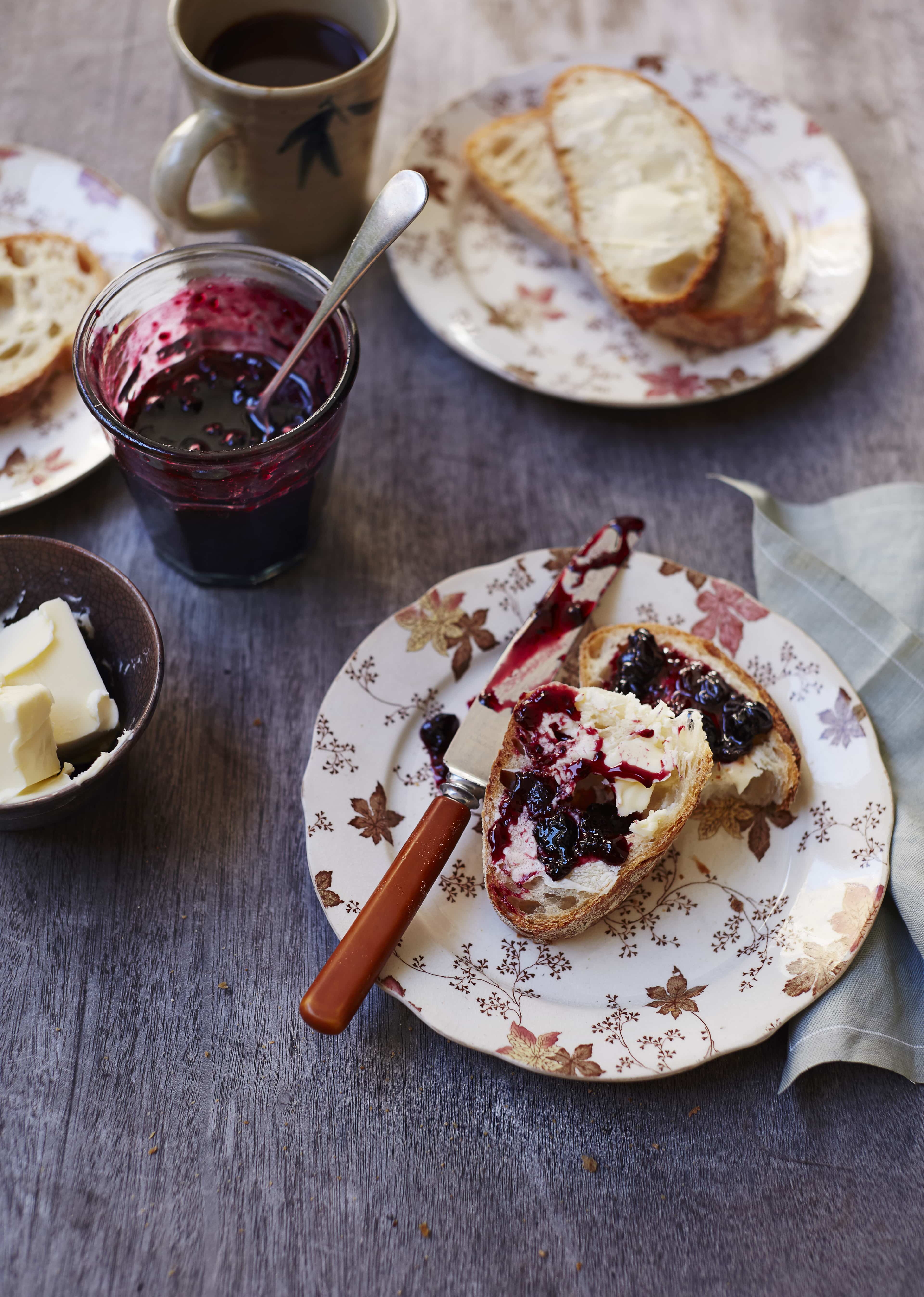 Back garden blackcurrant jam