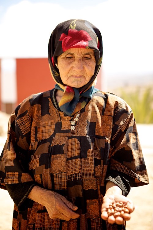 Old Argan Woman