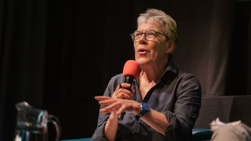 Helen Browning speaking at the Organic Trade Conference 2026