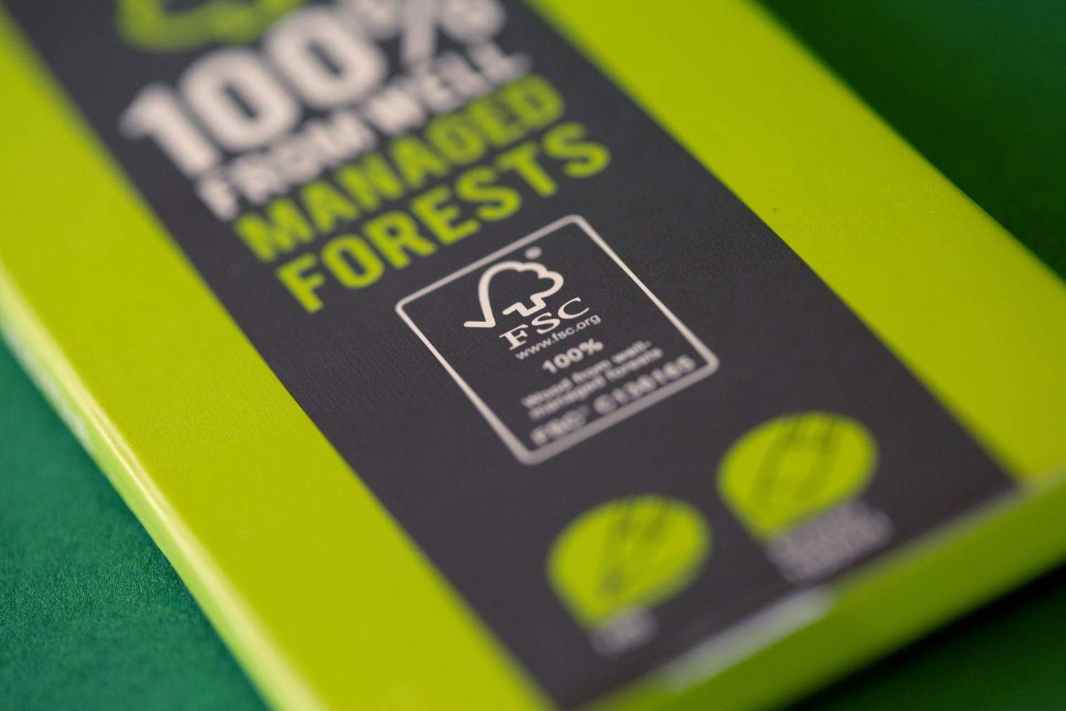The FSC symbol on packaging