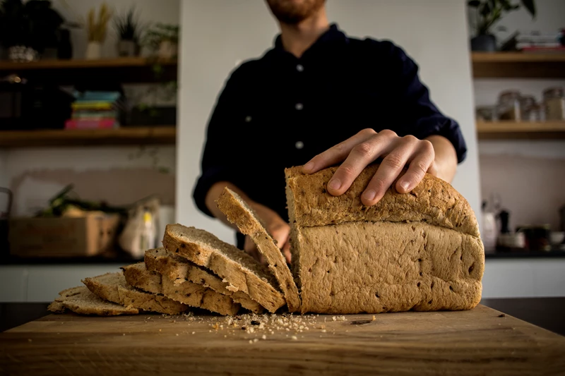 Organic bread and flour