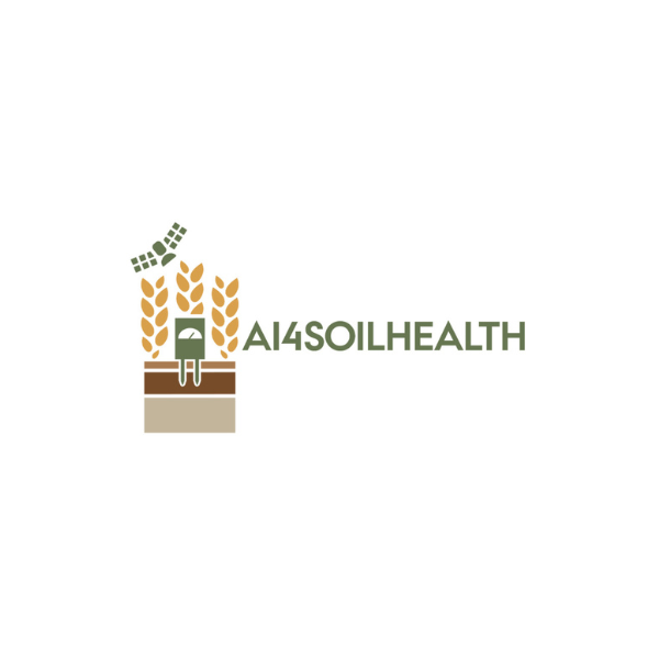 A logo reading 'AI 4 soil health'